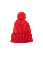 Cloud Nine Pompom-Beanie Hat