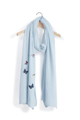 Firefly - Embroidered Shawl