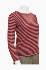 YIMY x MANÚ - T-shirt stripes 100% Cashmere