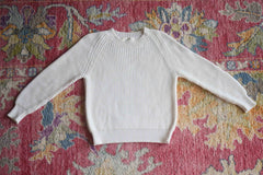 YIMY x MANÚ- Matilda ribbed crewneck long sleeves 100%Cotton