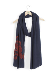 Salina - Maxi Shawl Embroidered